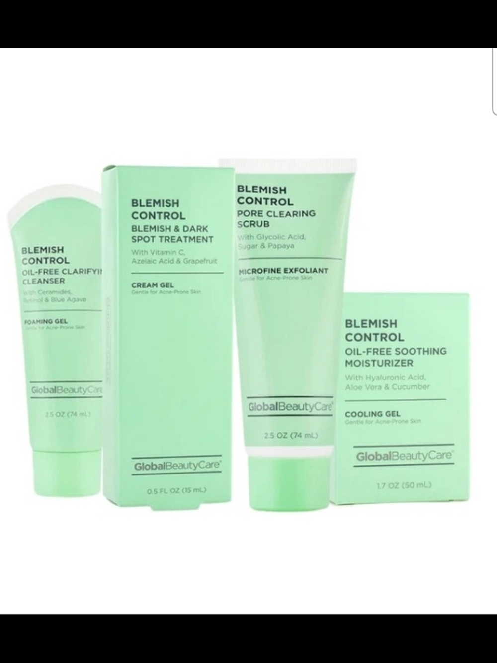 Blemish Control Oil-Free Soothing Moisturizer in Mint Green